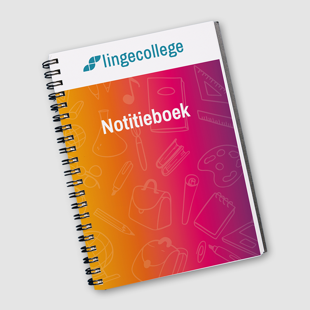 Lingecollege - Notitieboekje A5